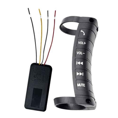 Control Remoto del Botón DL Volante Automóvil - Controlador Universal ABS De Un Solo Lado | Dispositivo Inalámbrico Multifuncional DL Vehículo De Los Accesorios del Automóvil D El Control Remoto