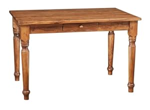 Biscottini Vintage Schreibtisch mit Schublade 120x80x80