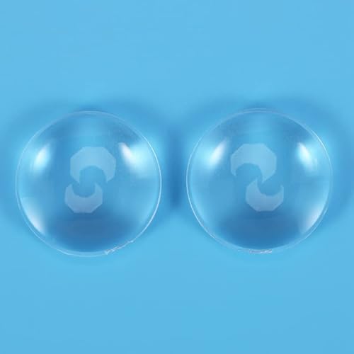 Soaying 094240 2X For Cardboard Virtual Reality Vr Biconvex Lenses Only 37Mm X 45Mm thumb #2
