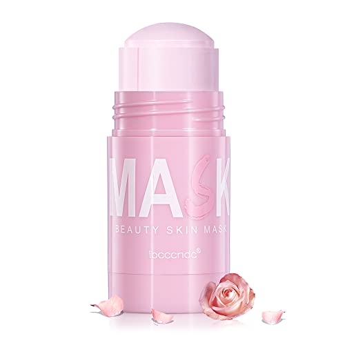 Ibcccndc Rose Mask Stick, Blackhead Remover Mask, Rose Purifying Clay Stick Mask, Moisturizing & Oil Control Facial Pore Cleanser For All Kind Skin Type Women Men #TOP17