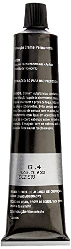 AcquaFlora Cosméticos Coloração Permanente 60g - 8.4 - LOURO CLARO ACOBREADO