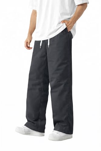 Image of NETCLICK Men's Straight Fit Track Pant with Zipper Pocket | Gym Joggers | Activewear & Casual Sports Lower