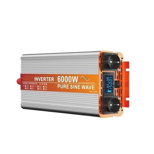 Inversor Inversor Corriente para Coche 12v 220v Convertidor 3000W 4000W 5000W 6000W Inversor Coche Transformador(4000W-12V-220V)