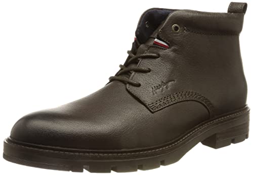 Tommy Hilfiger, STIVALE IN PELLE CALDA ELEVATA