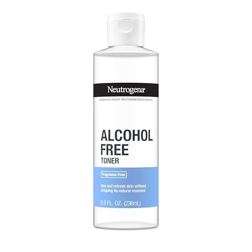 Neutrogena Alcohol-Free Gentle Daily Facial Toner, Fragrance-Free to Tone & Refresh Skin, Gently Removes Impurities & Reconditions Skin, Hypoallergenic, 8 fl. oz