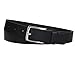 Produktbild Vascavi Ledergürtel echt Leder, 3 cm breit und ca. 0.25 cm stark, Gürtel, Anzugsgürtel, Hüftgürtel, Jeansgürtel, Made in Germany (110 cm Gesamtlänge 120 cm, Schwarz)