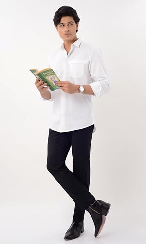 Image of Men's Solid Slim Fit Shirt