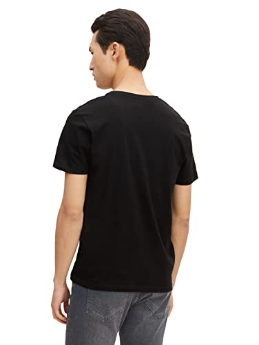 TOM TAILOR Mannen Basic T-shirt in dubbelverpakking met V-hals - Afbeelding 5