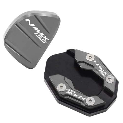 NMAX155 NMAX125 20-25 2026 �Ή� �T�C�h�X�^���h �G�N�X�e���_�[ �p�b�h �T�C�h�X�^���h�v���[�g 2025 2026 �J�X�^���p�[�c �T�C�h�X�^���h�⏕ �]�|�h�~ �T�C�h�X�^���h�� �o�C�N �p�[�c �T�C�h�X�^���h�g�� (�O���[)