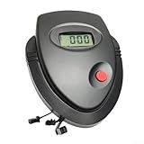 DAZZLEEX Fitnessgeräte-Monitor kompatibel mit Rudergeräten mit Geschwindigkeit, Zeit, Kalorienanzeige und Herzfrequenz-Sensor