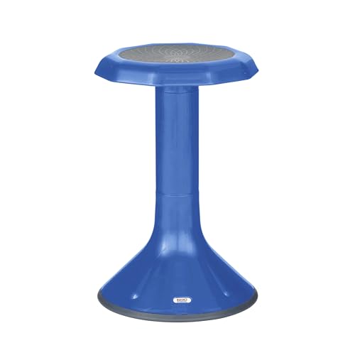 Image of Back2School Express Wobble Sensory Stool - 20in Active Seating Balance Chair for Kids, Flexible Seating for School, Homeschool, Blue