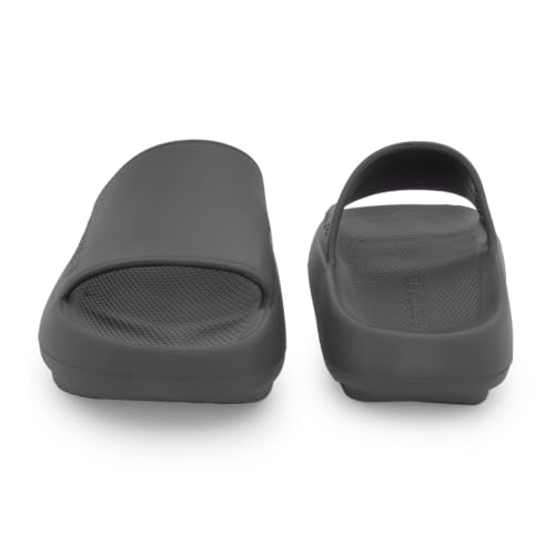 Image of Red Tape Casual Sliders for Men | Refined Round-Toe Shape with a Relaxing Slip-On Support | BEIGE | 7 UK