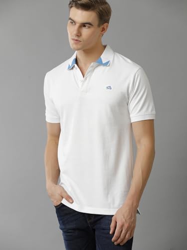 Image of ADRO Mens Polo T Shirt -100% Cotton Polo Tshirt for Men | Solid Polo T-Shirt Regular fit