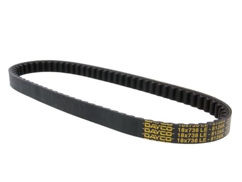 Dayco Courroie transmission renforcée 738x18 pour variateur de scooter