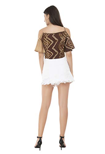 Image of KATYAL'S COUTURE Womens Regular Top Multicolor