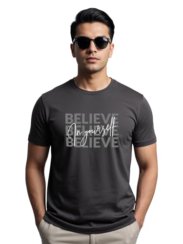 Image of ADRO Tshirt for Men | Printed T Shirt for Men | 100% Cotton Regular Fit T-Shirt |Printed T Shirt