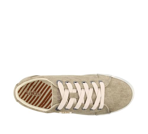 Image of Taos Star Women's Sneaker - Iconic Style with Canvas Design for Everyday Adventures - Custom Fit Lacing and Premium Removable Footbed with Arch Support for All Day Comfort