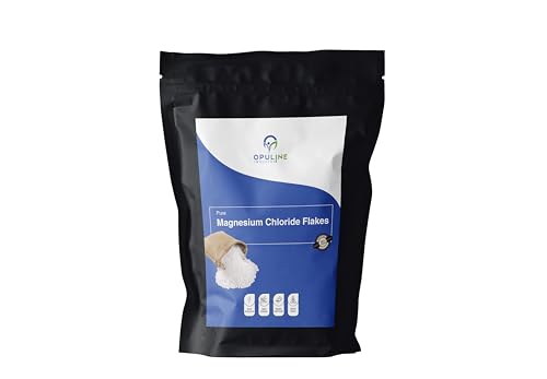 Image of Opuline Pure Magnesium Chloride Flakes| Natural Bath Soak for Muscle Recovery,Relaxation, Pain Relief and Sleep Support (500 gms)