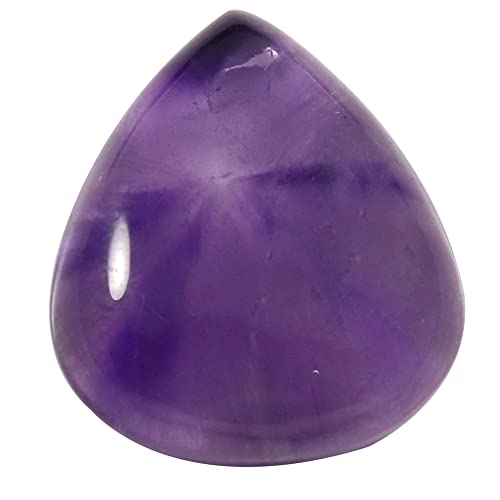 Cabochon en améthyste naturelle pour sertissage et création de pendentif Qs98-B09Q65TPDMS