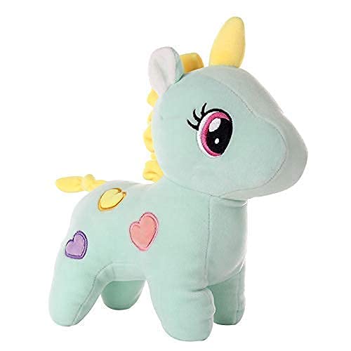 Image of Pack of 4 Elegant Soft Animals Stuffed Plush Fur Soft Toys Combo Set for Kids /Childrens /Boys /Girls Playing Birthday Gift Unicorn,Rabbit,Penguine,Elephant