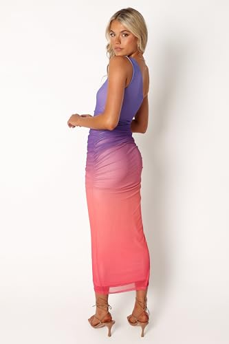 Image of Petal & Pup Women's Dakota One Shoulder Midi Dress