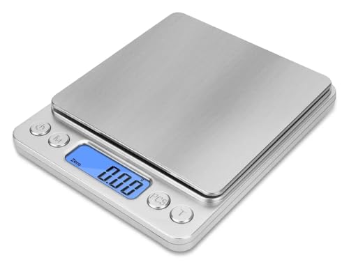 Báscula de Cocina Digital Mini Acero Inoxidable 1000g