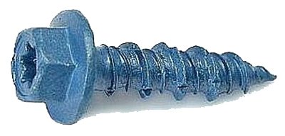 Masonry Screw, 5/16 x 1-1/4-In. Star Hex Head, 50-Pk.