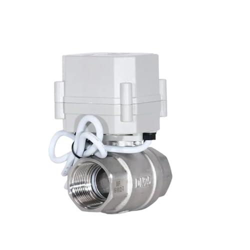 Vanne de régulation en inox SS304 DN8 de haute précision à commande V-Port