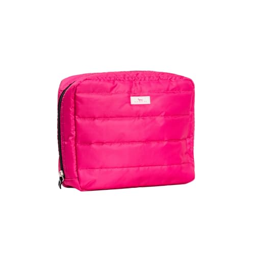 SCOUT All Inclusive Travel Organizer - Slim, Spacious, Versatile Travel Accessory with 4 Compartments (Two Zip), Durable Puffer Fabric, Highly Packable