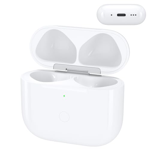 Wireless Charging Case for Airpods 4th Generation with USB-C Port Replacement Charger Cases Compatible with AirPod 4 Gen Air Pod 4th Type-C Charger with Pairing Sync Function