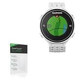 Garmin Approach S6 Screen Protector, BoxWave® [ClearTouch Glass] 9H Tempered Glass Screen Protection for Garmin Approach S6