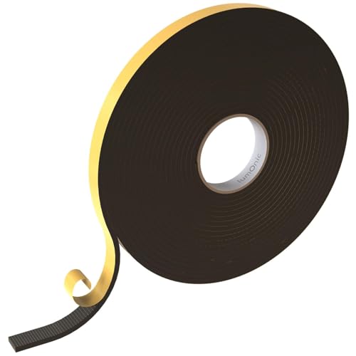 Lumonic 10m EPDM Dichtungsband Selbstklebend 20mm x 5mm | Moosgummi...