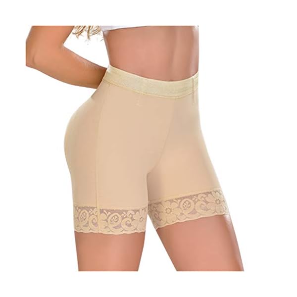 MD-0322-High-Waist-Body-Shaper-Butt-Lifter-Slimmer-Shorts-Fajas-Levanta-Cola M&D Fajas Colombianas Butt Lifting Shorts Levanta Gluteos Colombianos Beige M