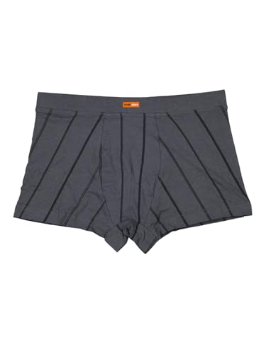 emilio adani Herren Herren Boxershorts Gemustert, Anthrazit, 39613, Anthrazit in Größe S