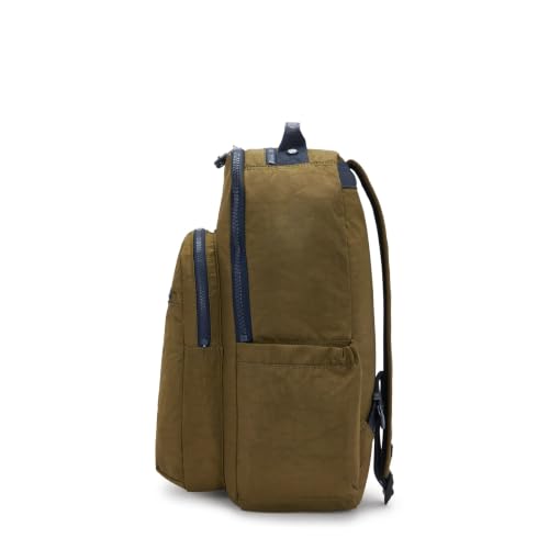 Image of Kipling Women's Seoul Bts 15 inch Laptop Backpack, Durable, Roomy with Padded Shoulder Straps, Built-In Protective Sleeve