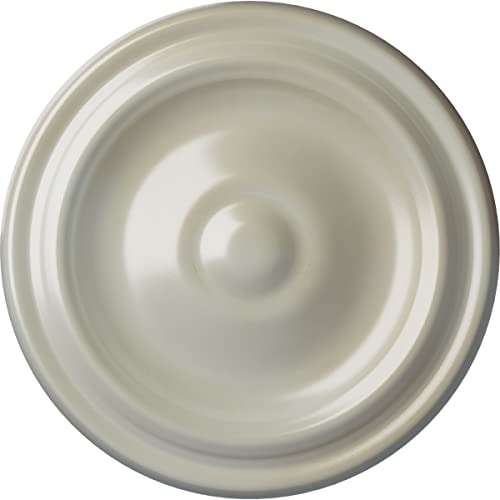 Image of 9 5 /8 inchOD x 1 1 /8 inchP Maria Ceiling Medallion (Fits Canopies up to 1 3 /4 inch), Flash Blue