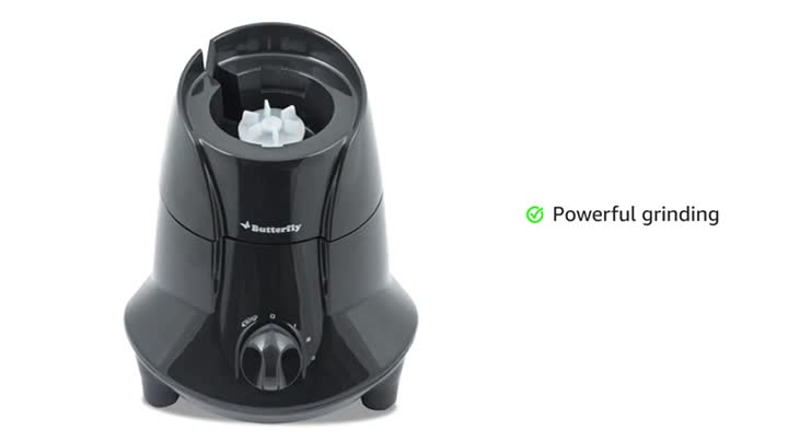 Butterfly Jet Elite Mixer Grinder, 750W, 4 Jars (Grey)