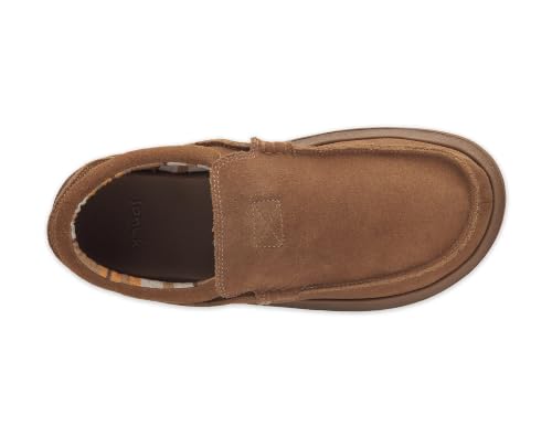 Image of Sanuk Mens Chiba Loafers for Men | Mens Shoes | Slip On Shoes for Men | Men's Slip-on Loafers | Comfort Foam Footbed
