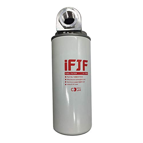 Ifjf 1200Ktf7018 Fuel Filter Spin-On Particulate Replacement For Transfer Pump Fr112 Fr1210G Fr610G 18 Gpm 3/4" With 1200Ktg9075 Filter Head And 3/4” St Elbow And 3/4 X 7” Nipple #TOP4