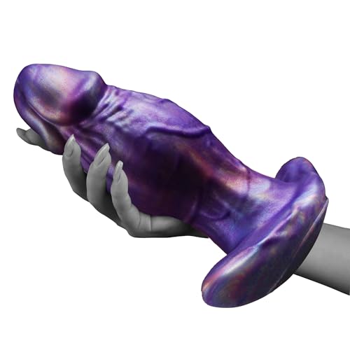Butt Plg 6.75cm Durchmesser Buttplug XXL Soft Dildo mit T-Förmiger Basis Analdilo für Männer Silikon Anal Plug Realistischer Tragbar Analdehner für Frauen Analplug Prostata Analtoy Sexspielzeug Sex