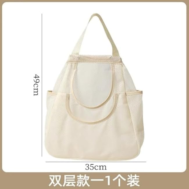 Kitchen The cooking Tool Accessories ³ø·¿´Ð½ªËâÍø¸ñÊÕÄÉ´ü±Ú¹Òʽ¹ûÊß¶àÓÃ;´¢Îï´ü¼ÒÓôóÈÝÁ¿Í¸ÆøÍø¶µ