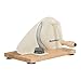Zassenhaus Tagliapane manuale CLASSIC | Beige | Lama in acciaio Solinger | Spessore di taglio: 1-18 mm | Tavola e manovella in legno di faggio | 30 × 25,5 × 19 cm immagine