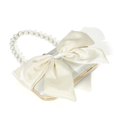 Sac à main à bandoulière avec nœuds logeable pour petits objets - 7