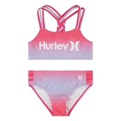 Hurley Girl's Two-Piece Bikini Swim Set (Big Kids)