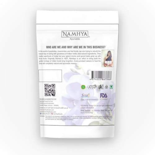 Image of Namhya Blue Tea Butterfly Pea Flower - 25 Tea Bags (25 Cups) |Herbal Tea Weight Loss Belly Fat | Aparajita Flower Tea Bags | Weight Loss Tea for Women