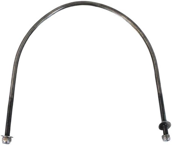 Technical Precision Replacement for Peterbilt 359 Year 1979 Stainless Steel AIR Tank U-Bolt for 8.25 INCH Diameter Tank