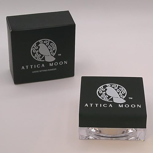 ATTICA MOON Shimmer Finish Loose Setting Powder with Vitamin E,