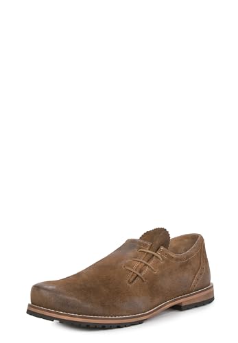 Stockerpoint Herren Granada Haferlschuh, hellbraun gespeckt, 44
