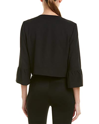 Karl Lagerfeld Paris Women's Cropped Bell Sleeve Jacket2