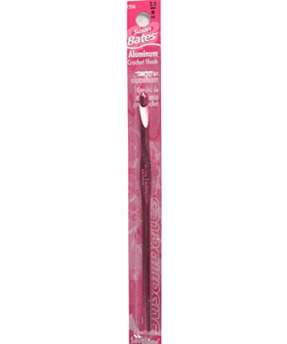 Susan Bates 5-1/2-Inch Silvalume Aluminum Crochet...